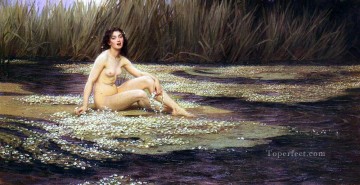  herbe pintura - James La Ninfa del Agua Herbert James Draper